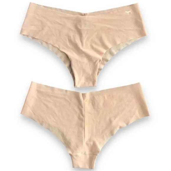 Bundle of Three (3) VS PINK No-Show Panties Size Medium - Picture 4 of 5